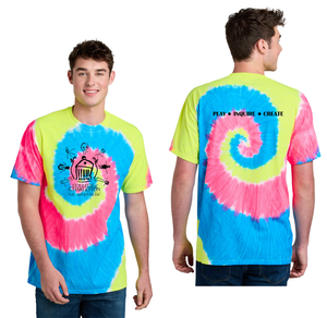 N.E. Miles ECDC On Demand-Adult Unisex Tie-Dye Shirt On-Demand