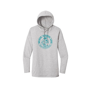 HARES STAFF-Womens Premium Featherweight French Terry Hoodie On-Demand Circle