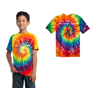 N.E. Miles ECDC On Demand-Youth Unisex Tie-Dye Shirt On-Demand