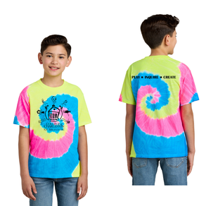 N.E. Miles ECDC On Demand-Youth Unisex Tie-Dye Shirt On-Demand