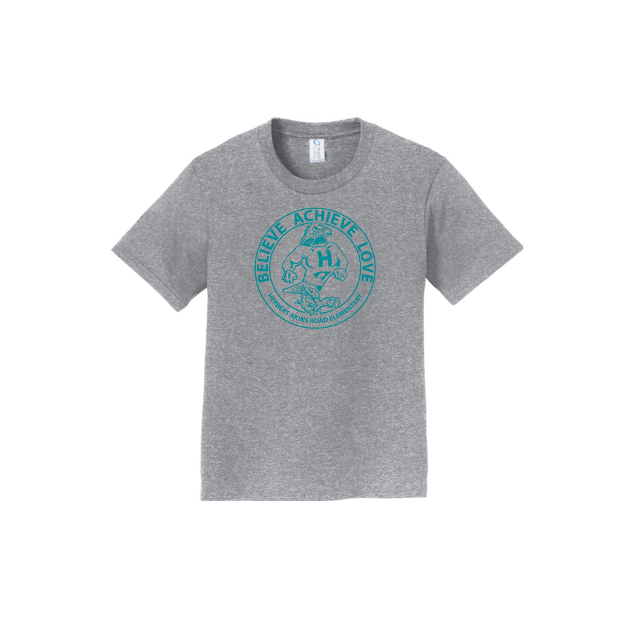 HARES STUDENT-Youth Unisex Fan Favorite Premium Tee On-Demand Circle Logo