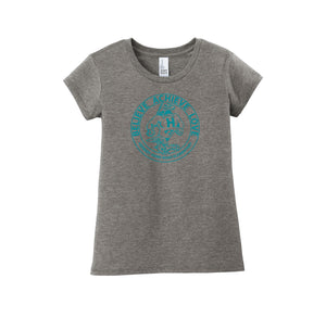 HARES STUDENT-Girls Youth Premium Tee On-Demand Circle Logo