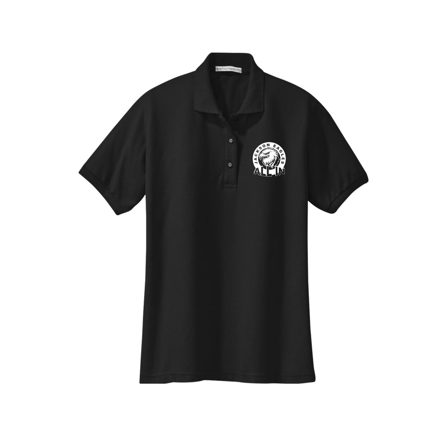 Andrew Jackson Middle School (TX)-Women's Silk Touch Polo On-Demand