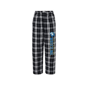 Twin Groves-Boxercraft Youth Flannel Pants On-Demand Wrestling Logo