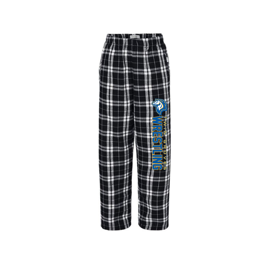 Twin Groves MS-Boxercraft Youth Flannel Pants On-Demand