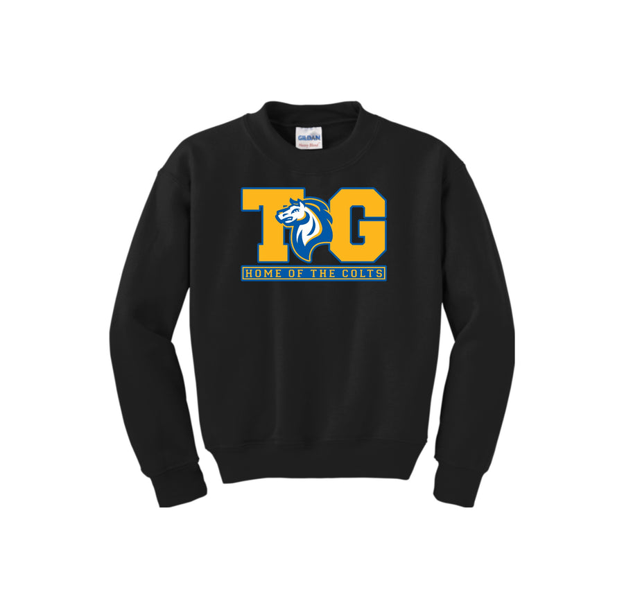 Twin Groves MS-Youth Unisex Crewneck Sweatshirt On-Demand