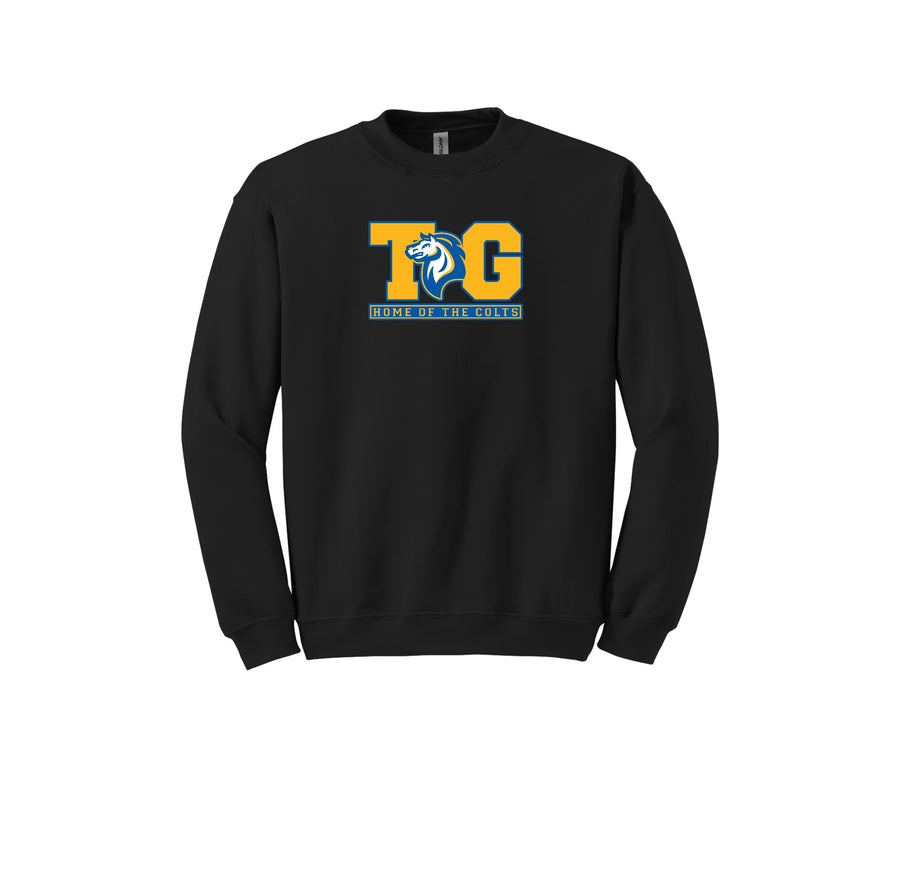 Twin Groves-Adult Unisex Crewneck Sweatshirt On-Demand TG Logo