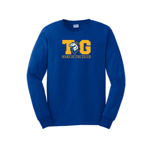 Twin Groves-Adult Unisex Long Sleeve Tee On-Demand TG Logo