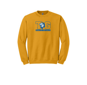 Twin Groves-Adult Unisex Crewneck Sweatshirt On-Demand TG Logo