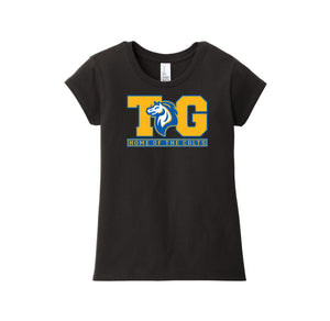 Twin Groves-Girls Youth Premium Tee On-Demand TG Logo