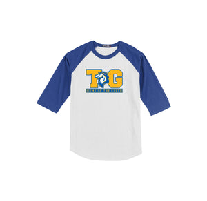 Twin Groves-Youth Unisex Baseball Tee On-Demand TG Logo