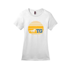 Twin Groves-Womens Premium Tee On-Demand Sunset Logo