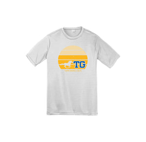 Twin Groves-Youth Unisex Dri-Fit Shirt On-Demand Sunset Logo