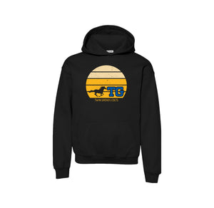 Twin Groves-Youth Unisex Hoodie On-Demand Sunset Logo