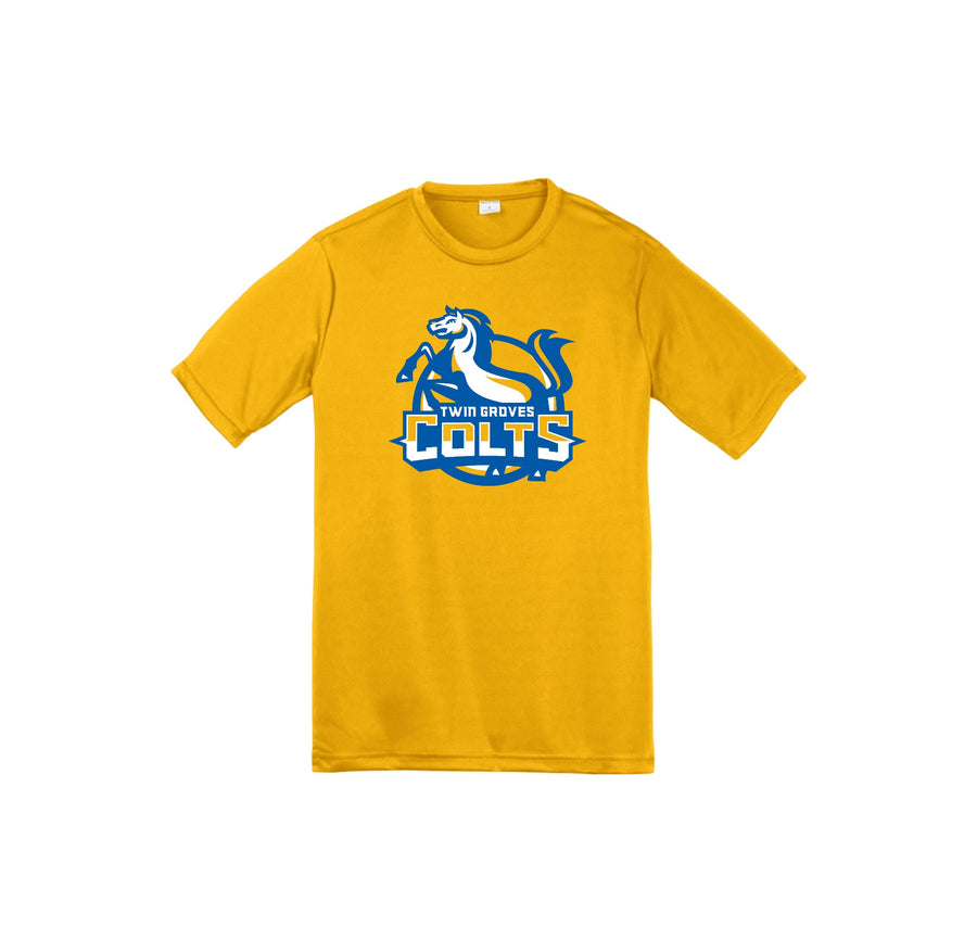 Twin Groves MS-Youth Unisex Dri-Fit Shirt On-Demand Colt Logo