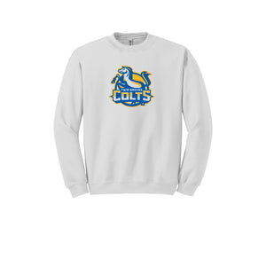 Twin Groves-Adult Unisex Crewneck Sweatshirt On-Demand Colt Logo