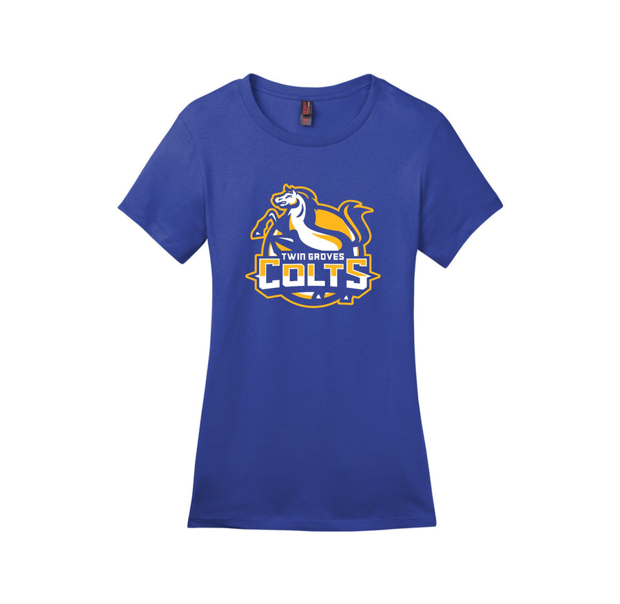 Twin Groves MS-Womens Premium Tee On-Demand Colt Logo