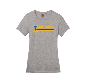 Twin Groves-Womens Premium Tee On-Demand Stripe Logo