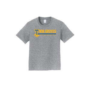 Twin Groves MS-Youth Unisex Fan Favorite Premium Tee On-Demand Stripe Logo