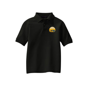 Twin Groves MS Spirit Wear 2024-25 On-Demand-Youth Unisex Polo On-Demand Sunset Logo