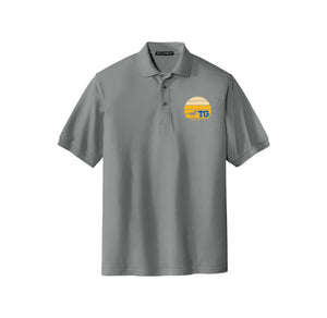 Twin Groves-Adult Unisex Polo On-Demand Sunset Logo