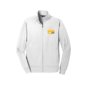 Twin Groves-Adult Unisex Sport-Tek Fleece Full-Zip Jacket On-Demand Sunset Logo