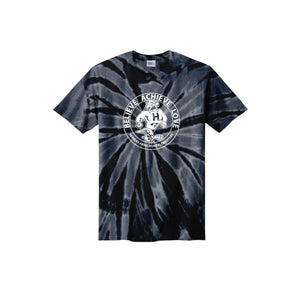 HARES STUDENT-Youth Unisex Tie-Dye Shirt On-Demand Circle Logo