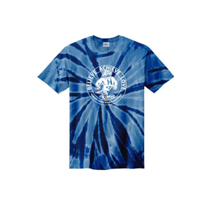 HARES STUDENT-Youth Unisex Tie-Dye Shirt On-Demand Circle Logo