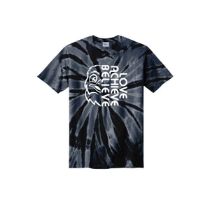 HARES STUDENT-Youth Unisex Tie-Dye Shirt On-Demand Half Hawk Face Logo