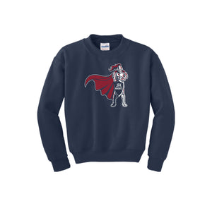 John F. Kennedy (Riverside)-Youth Unisex Crewneck Sweatshirt On-Demand