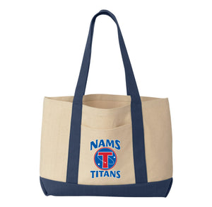 Neil Armstrong MS On Demand-Liberty Cotton Canvas Tote On-Demand