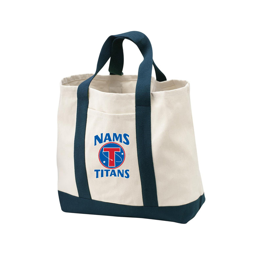 Neil Armstrong MS On Demand-Port Authority Ideal Twill Two-Tone Shopping Tote On-Demand