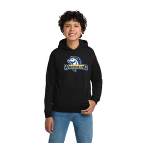 Twin Groves MS Wrestling Spirit Wear 2024-25-Youth Unisex Hoodie Wrestling Logo