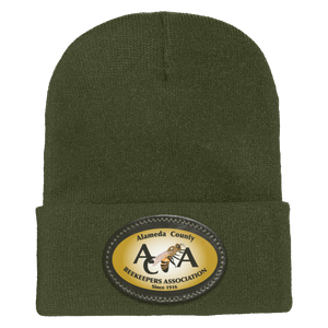 Alameda County Beekeepers Association On-Demand-1501 Yupoong Adult Cuffed Knit Beanie - Oval Patch