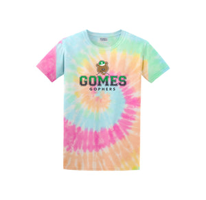 Gomes-Adult Unisex Tie-Dye Shirt On-Demand Classic Logo