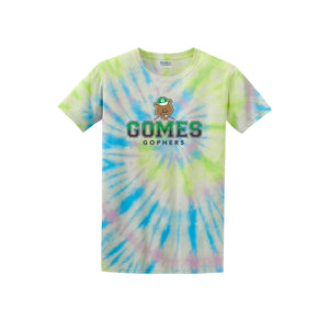 Gomes-Adult Unisex Tie-Dye Shirt On-Demand Classic Logo