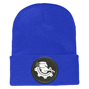 Buckingham Broncos On Demand-1501 Yupoong Adult Cuffed Knit Beanie - Circle Patch