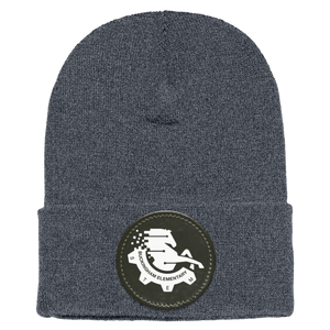 Buckingham Broncos On Demand-1501 Yupoong Adult Cuffed Knit Beanie - Circle Patch