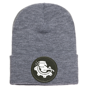 Buckingham Broncos On Demand-1501 Yupoong Adult Cuffed Knit Beanie - Circle Patch