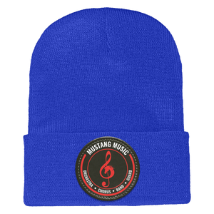 Fallon Music On Demand-1501 Yupoong Adult Cuffed Knit Beanie - Circle Patch