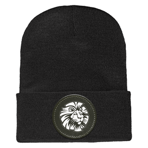 Ladera Ranch III-1501 Yupoong Adult Cuffed Knit Beanie - Circle Patch