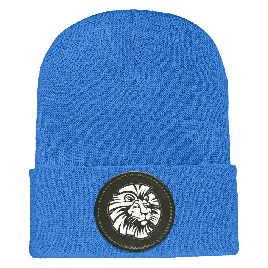 Ladera Ranch III-1501 Yupoong Adult Cuffed Knit Beanie - Circle Patch