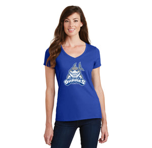 Schirle-Womens Fan Favorite V-Neck Tee