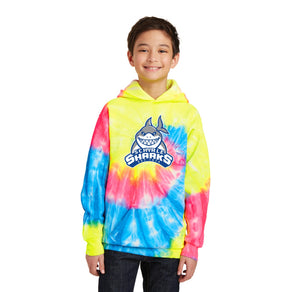 Schirle-Youth Unisex Port & Co Tie-Dye Pullover Hoodie