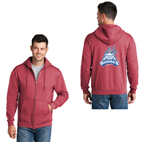 Schirle-Adult Unisex Port & Co Core Fleece Full-Zip Hoodie