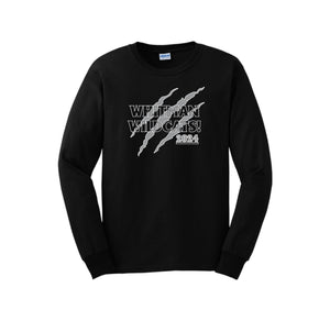 Whitman Middle School Spirit Wear 2024-25 On Demand-Adult Unisex Long Sleeve Tee On-Demand Claw Logos