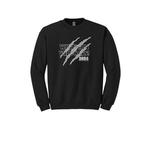 Whitman Middle School Spirit Wear 2024-25 On Demand-Adult Unisex Crewneck Sweatshirt On-Demand Claw Logos