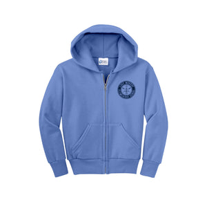 Lake Murray Fall On Demand-Youth Unisex Full-Zip Hooded Sweatshirt On-Demand Circle