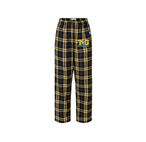 TWMS-Boxercraft Youth Flannel Pants On-Demand TG Logo