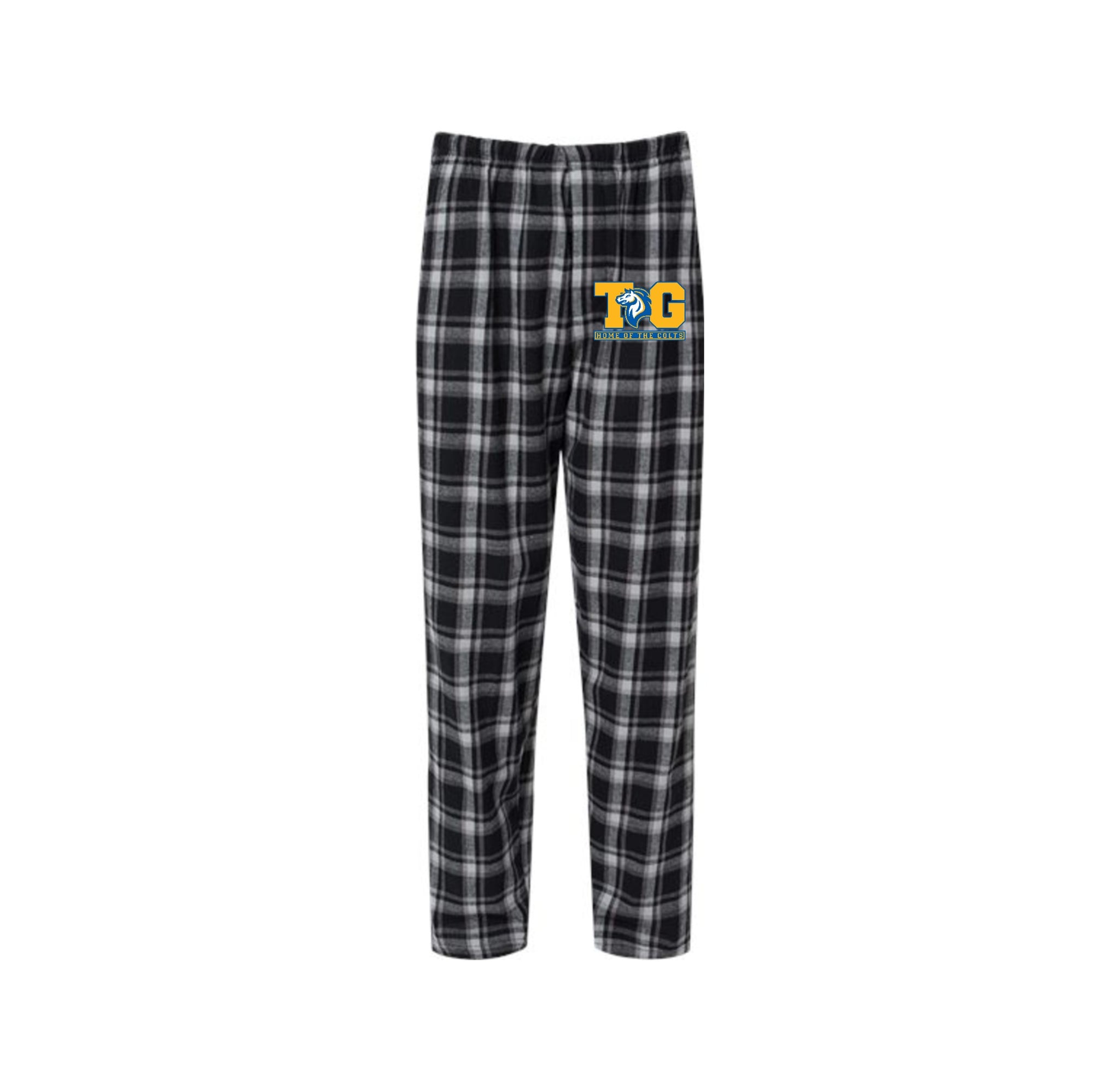 TWMS-Boxercraft Adult Flannel Pants On-Demand TG Logo